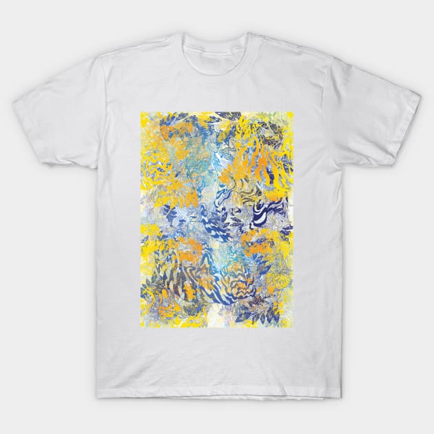 Sleeping Tiger (White Background) T-Shirt by M.Castillo